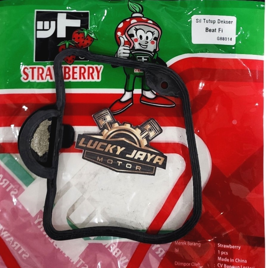 Sil Seal Karet Tutup Cylinder Head Beat Fi Scoopy Fi Spacy Fi Stater Kasar 2013 2014 strawberry