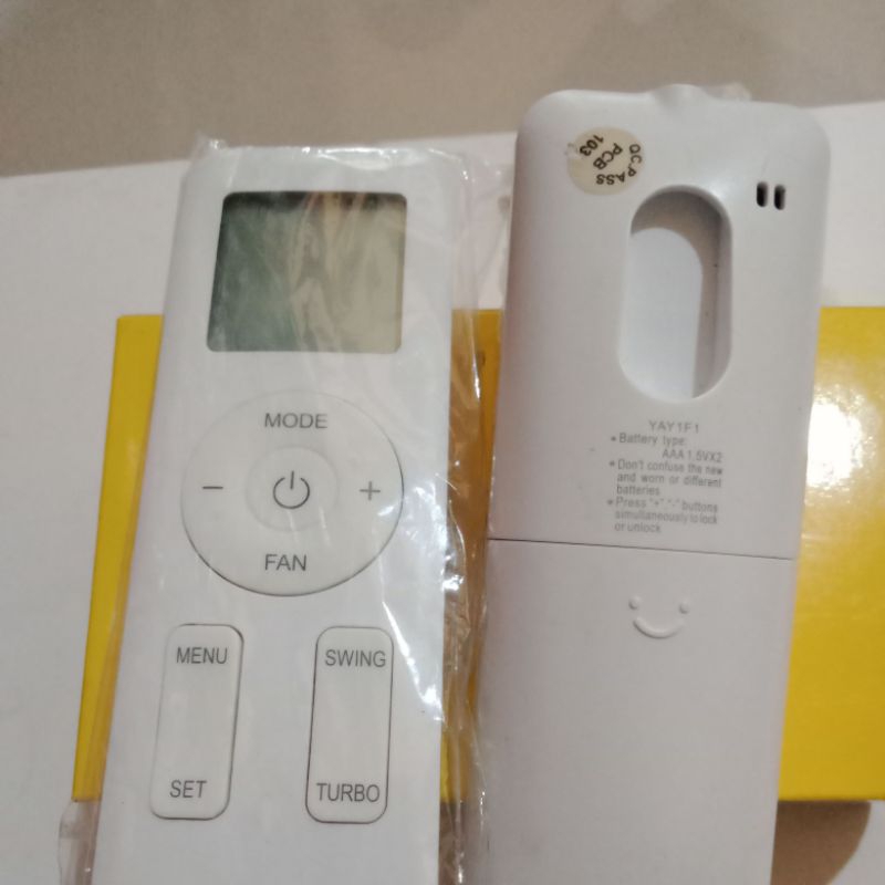 REMOTE AC GREE ORIGINAL SECOND