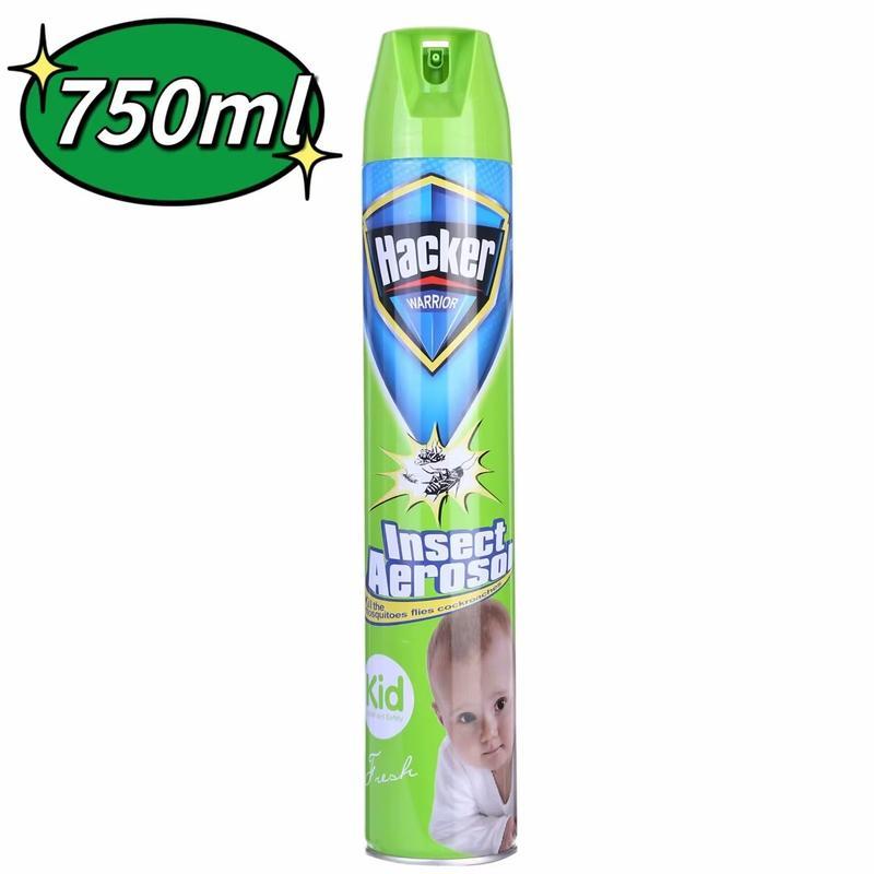 New Obat Nyamuk Aman Untuk Bayi Hacker Semprot 750ML