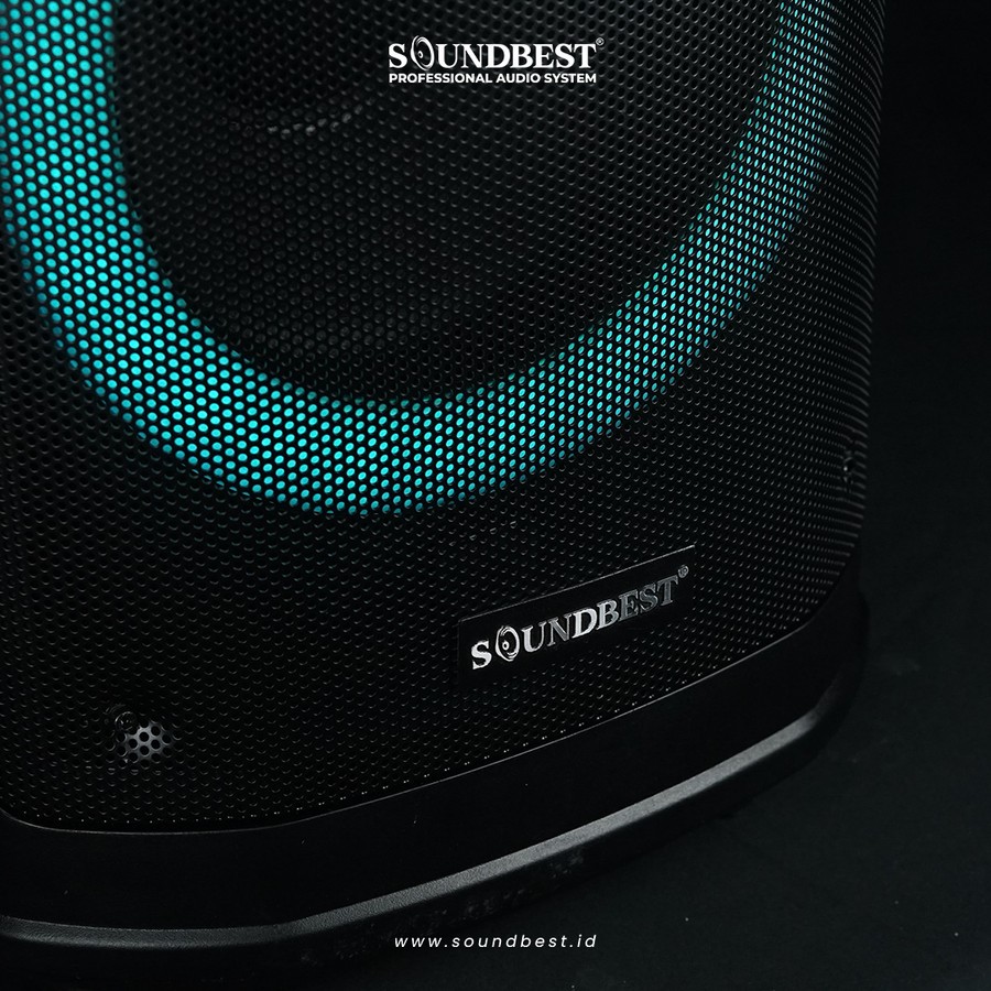 SOUNDBEST Speaker PORTABEL Aktif Wireless Transformer 10 – Garansi Resmi