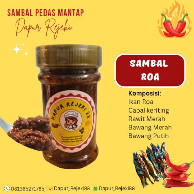 

sambal ikan roa