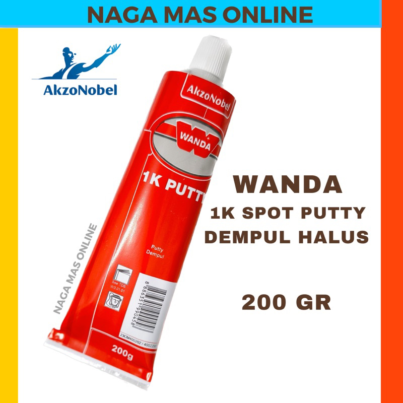 WANDA PUTTY 1K / DEMPUL WANDA 200 GR / DEMPUL ODOL / SPOT PUTTY / AKZONOBEL