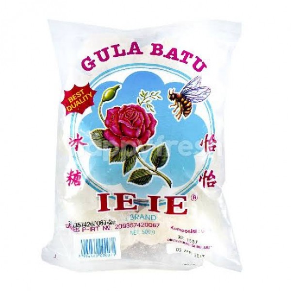 

Gula Batu IE IE 200 gram / 1 Kg