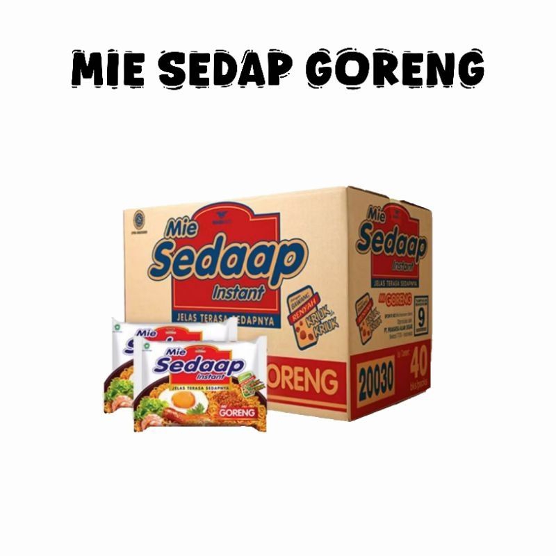 

MIE SEDAP GORENG INSTAN
