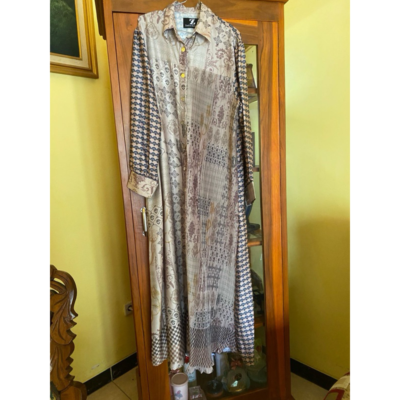 PRELOVED PL THALITA ZASKIA SUNGKAR DRESS (TOLONG BACA DESCRIP)