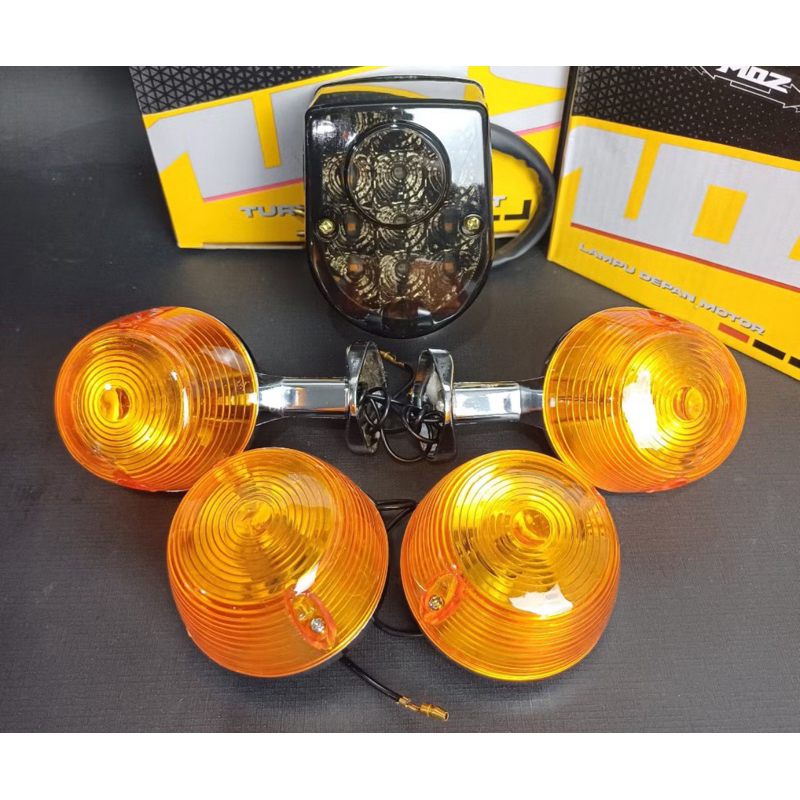 Lampu stop belakang dan sein Honda 70 C70 LED