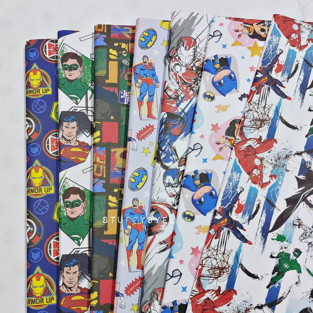 

Kertas kado Sansan Wawa Motif SUPERHERO Marvel