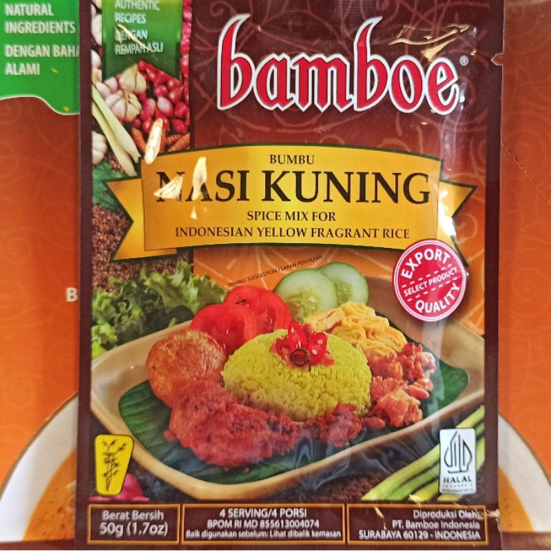 

BAMBOE EXPORT NASI KUNING