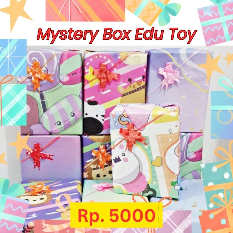 Suprise Box Mainan Edukasi Anak Kado kadoan Hadiah Mainan Hampers Lebaran Anak Souvenir Ulang Tahun 