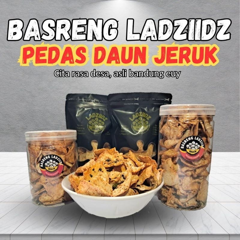 

KRIPIK BASRENG PEDAS DAUN JERUK