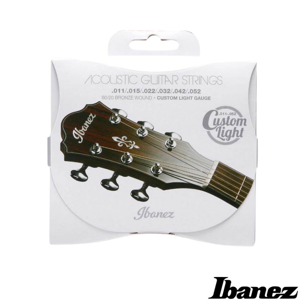 IBANEZ IACS62C 11-52 Custom Light Acoustic Guitar Strings | Senar