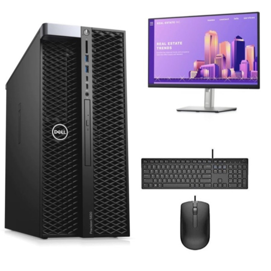 Dell Precision T5820 MT Xeon W-2225 64GB 1TB VGA 16GB W10PRO ( GARANSI RESMI )
