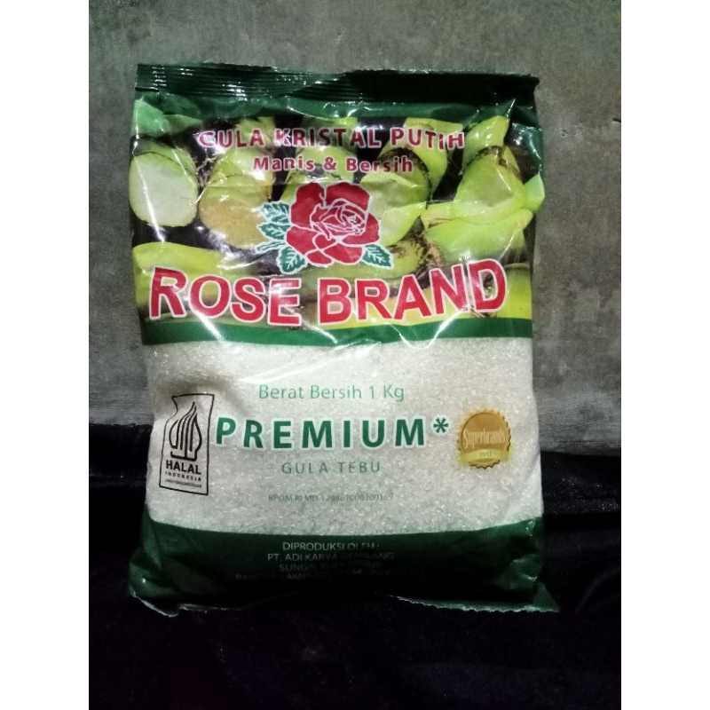 

Gula Pasir Rose Brand 1kg GULA CRISTAL Rendah gula Tebu Food Sugar
