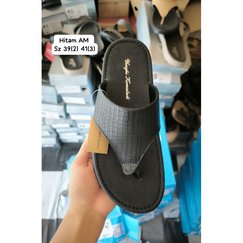 Sandal Japit Pria Dewasa Original Brand Yongki Komaladi
