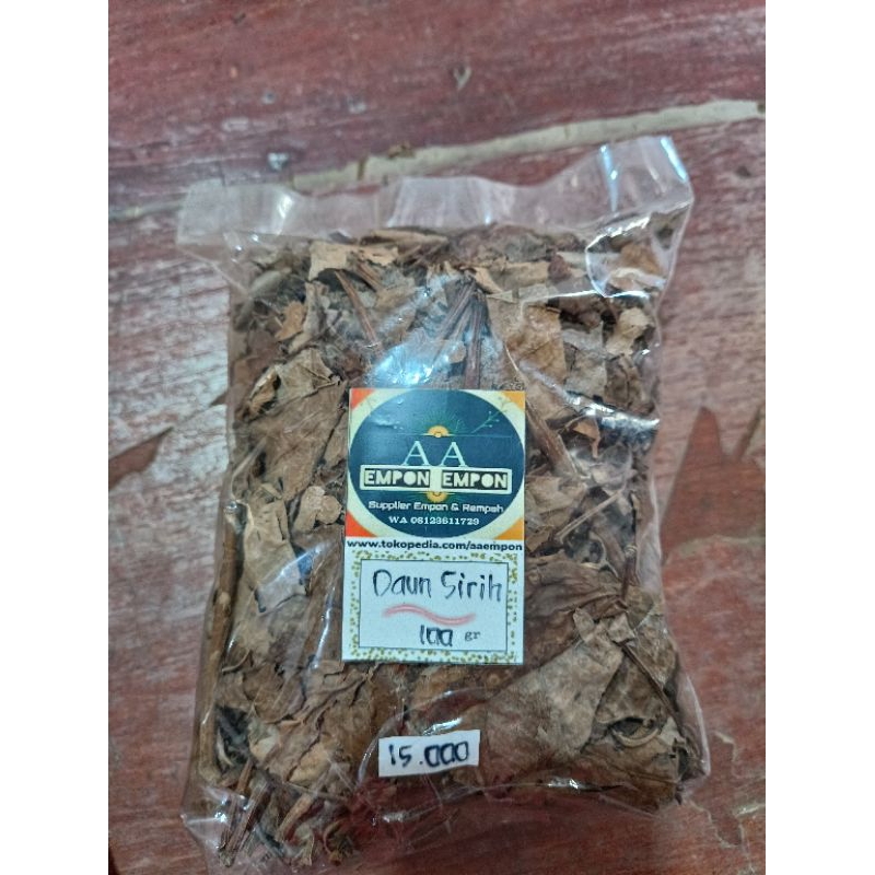 

Daun sirih kering 100 gr