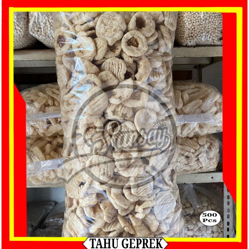 Cuanki tahu geprek/lidah bulat besar isi 500pcs