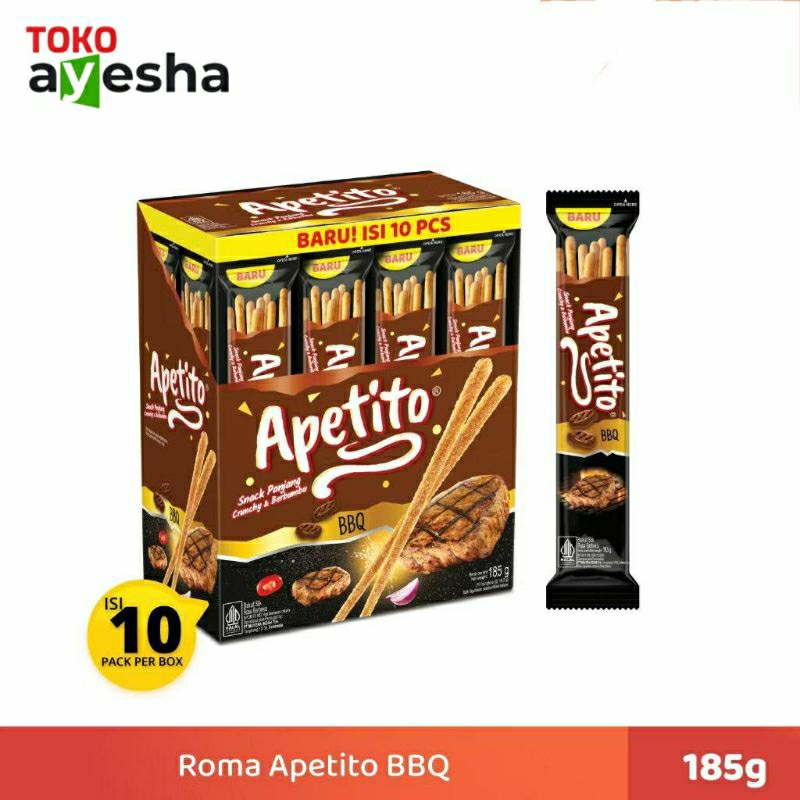 

Roma Apetito BBQ Box 185 gr - 1 Box isi 10 pack