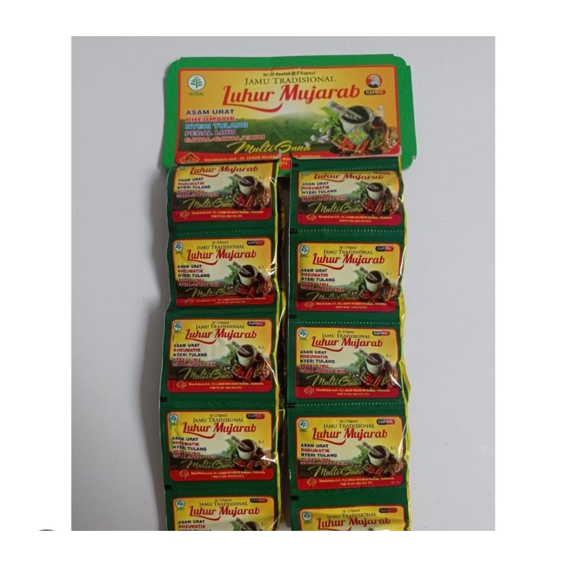 kapsul luhur mujarab original
