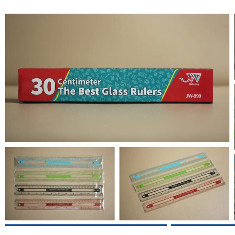 

GROSIR 1pack(24pcs) JW penggaris 30cm // Penggaris tebal 30cm