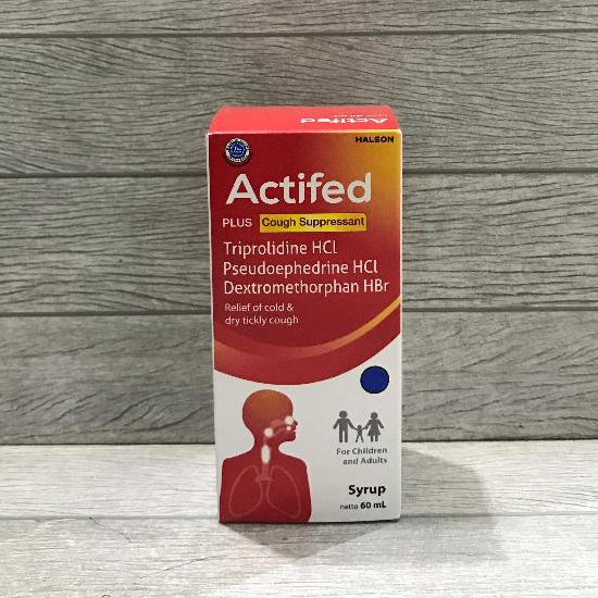 ACTIFED PLUS COUGH SUPPRESSANT