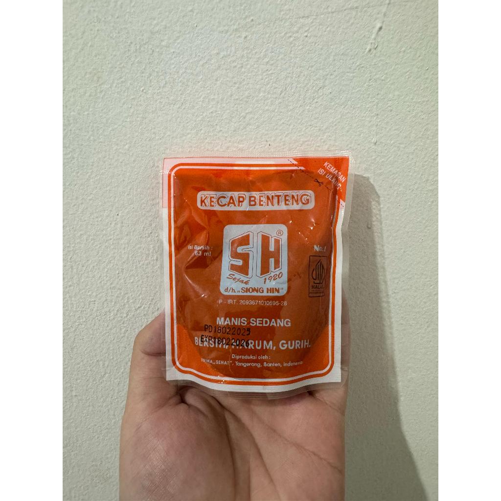 

Kecap Manis SACHET SH BENTENG 63ml Ekonomis