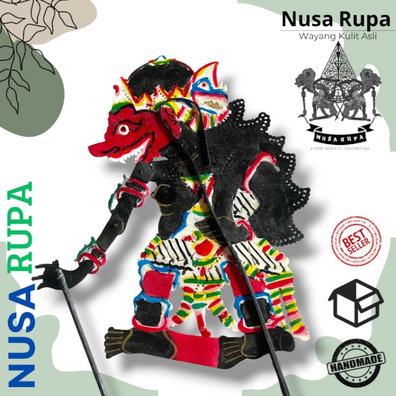 WAYANG KULIT ASLI BUTO +-45cm