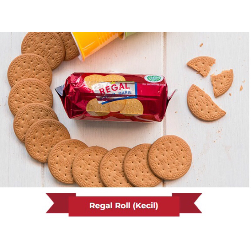 

Regal Marie kemasan 120 gr