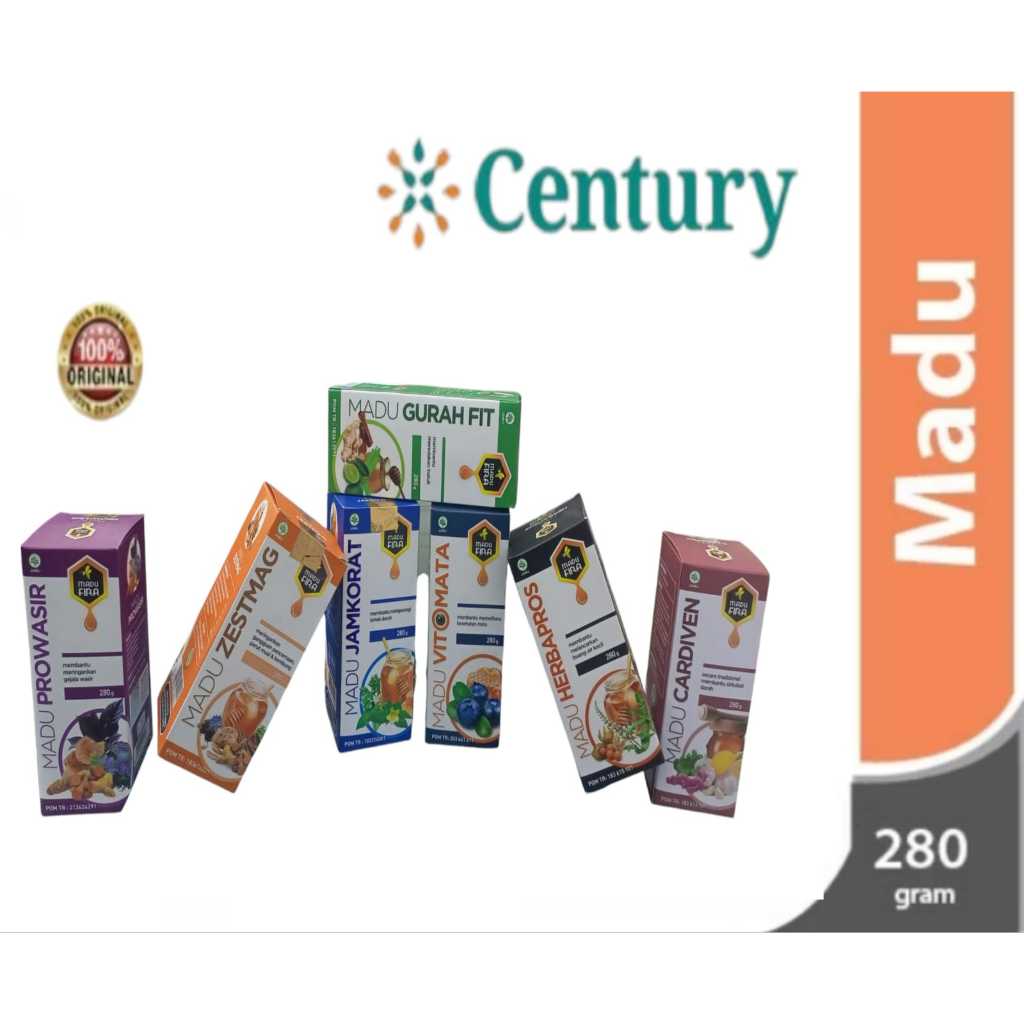 Madu Zestmag 280 gr/Gurah fit/Herbapros/Cardiven/Vitomata/Jamkorat/ Prowasir/ sleepy/ Maag Mual Kemb