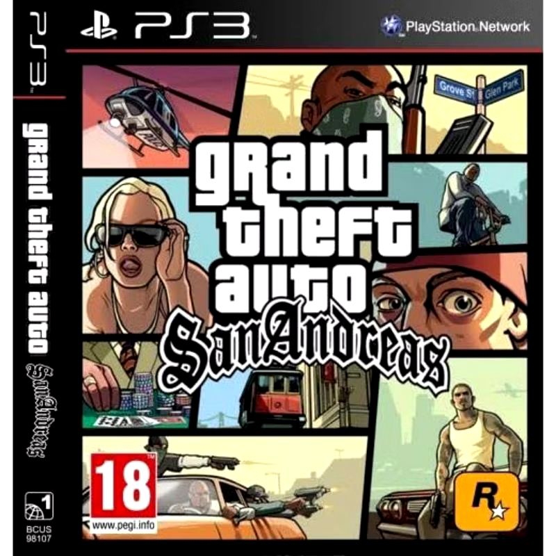 GAME PS3 | GTA SAN ADREASE | PS3 CFW/HEN