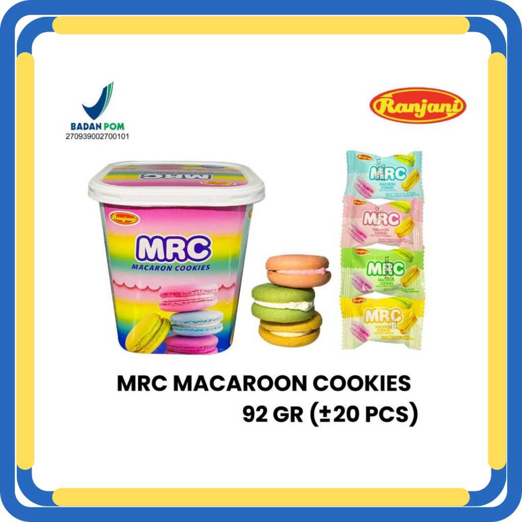 

Macaron Cookies 92gr Aneka Kukis isi 20pcs