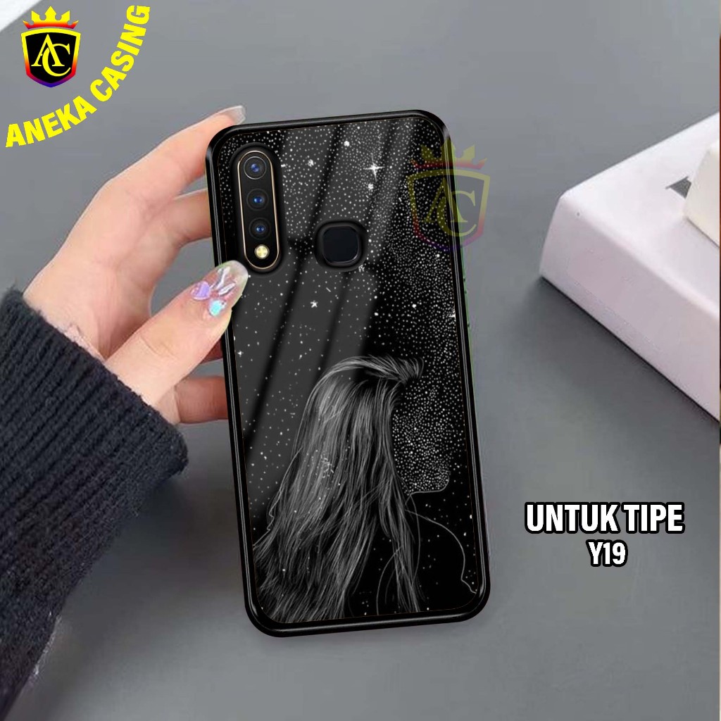 Case VIVO Y19-Hardcase Glossy casing Hp VIVO Y19 Terbaru [Motif - COUPLE] - Aneka Case Mengkilap - k