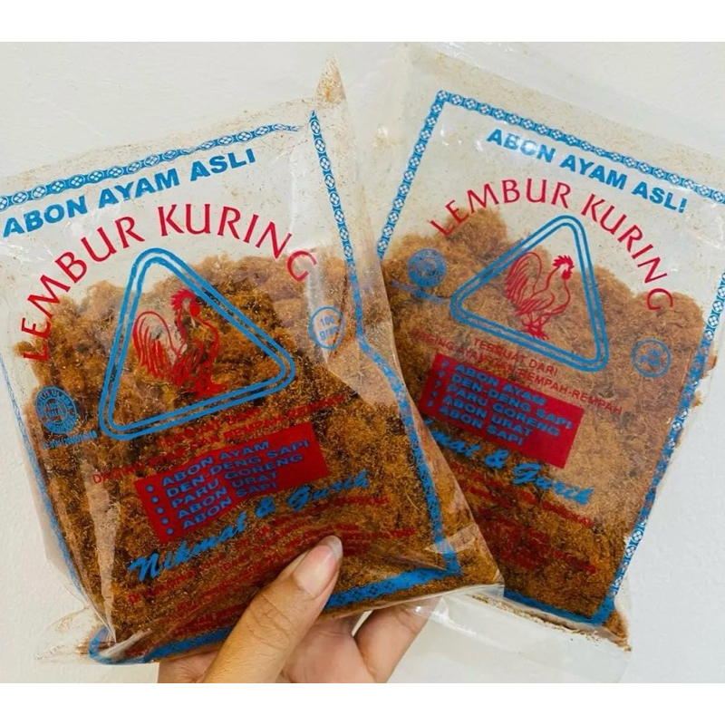 

Abon Ayam Dengan Bawang Asli Lembur Kuring (100gr, 250gr, 500gr)