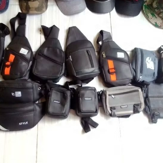 [COD] Tas selempang pria berkualitas | tas pinggang pria | tas selempang pria