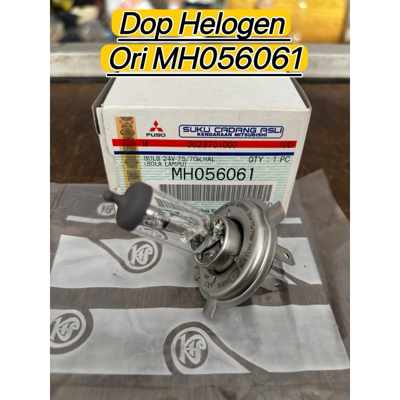 dop helogen original dop halogen original lampu helogen original lampu halogen ori MH056061 bohlam l