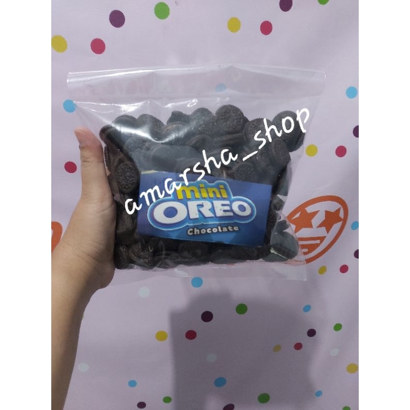 

Choco Oreo Mini bskuit repack kiloan