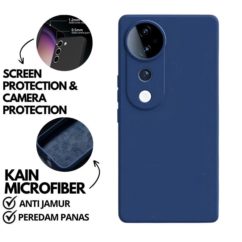 Case VIVO V60 5G V40 5G V40 PRO Softcase Casing Silicone LIQUID