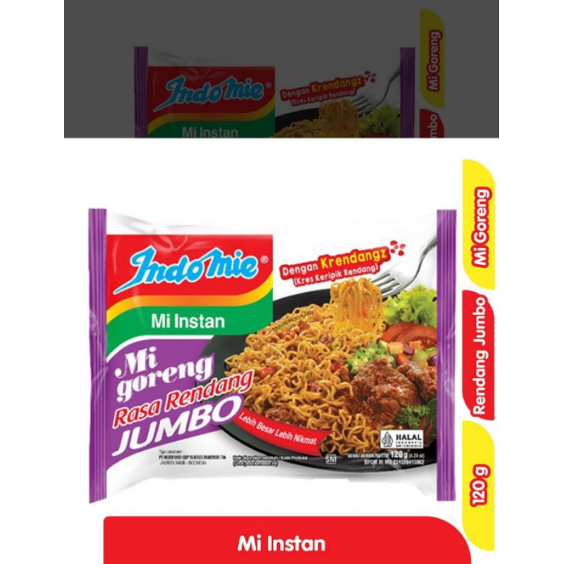 

INDOMIE GORENG JUMBO 120G