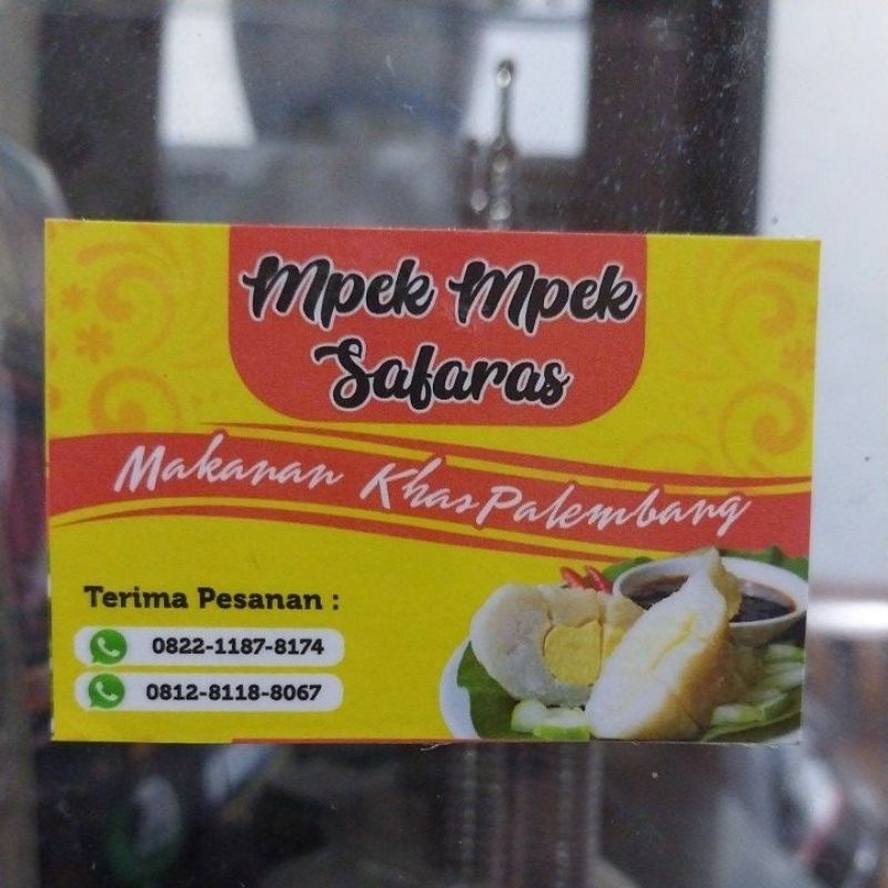 

Mpek-Mpek Safaras