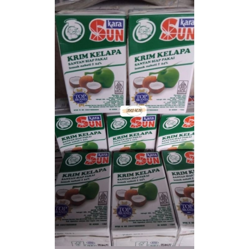 

Kara santan instant, kara krim kelapa, santan instan, santan siap pakai