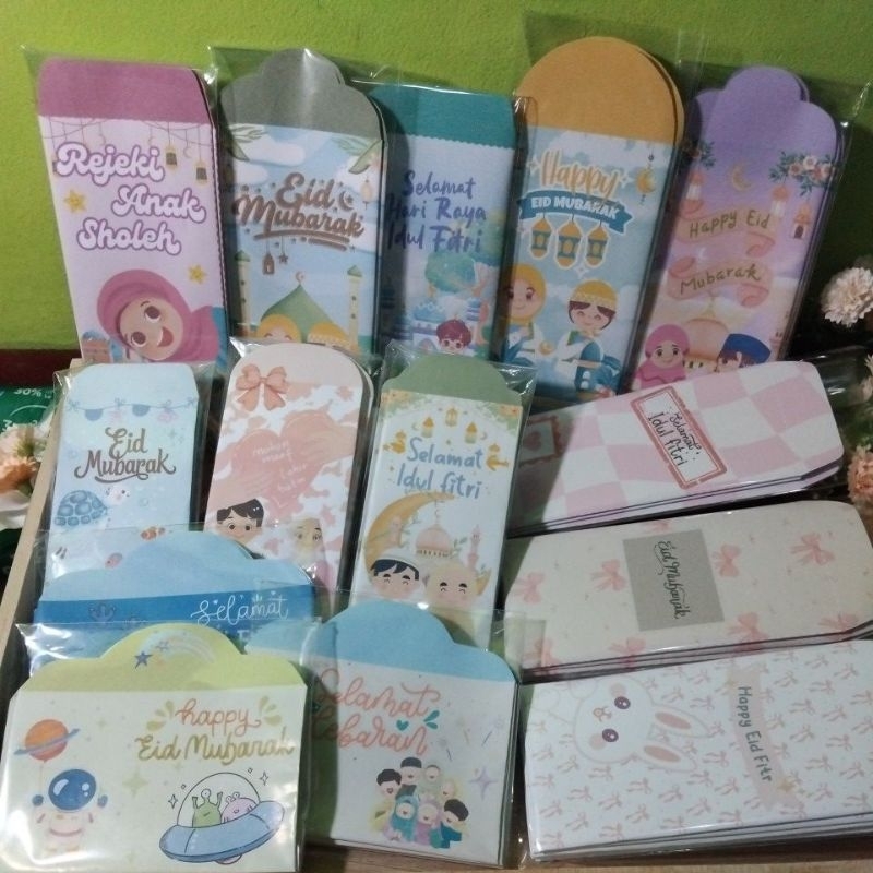 

AMPLOP LEBARAN MURAH ISI 30, (1 paket 3 motif berbeda)