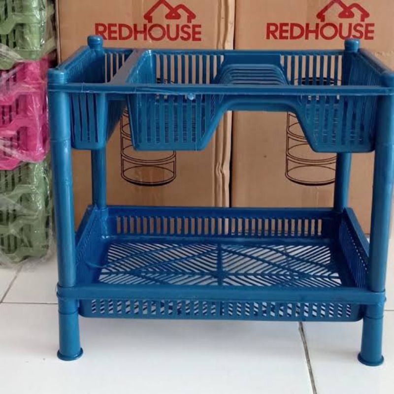 Rak Plastik Bekas dapat 9 cuci gudang obral