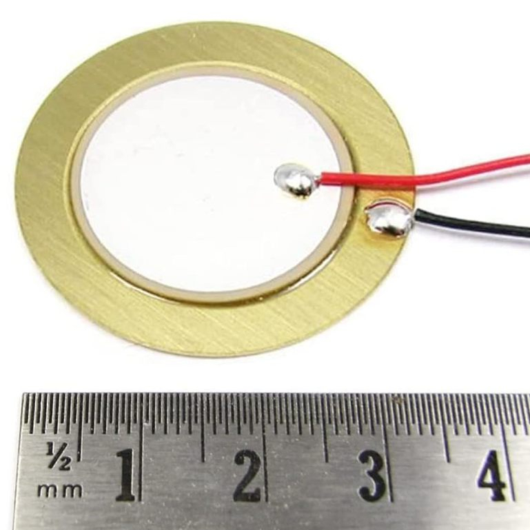 35mm Piezo + Kabel Electric Buzzer Sensor Drum Elektrik Piezzo