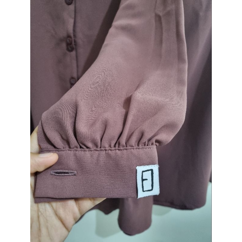 Preloved Jakarta Set Decorose by Elmadina Abaya XS Mazen Anti UV