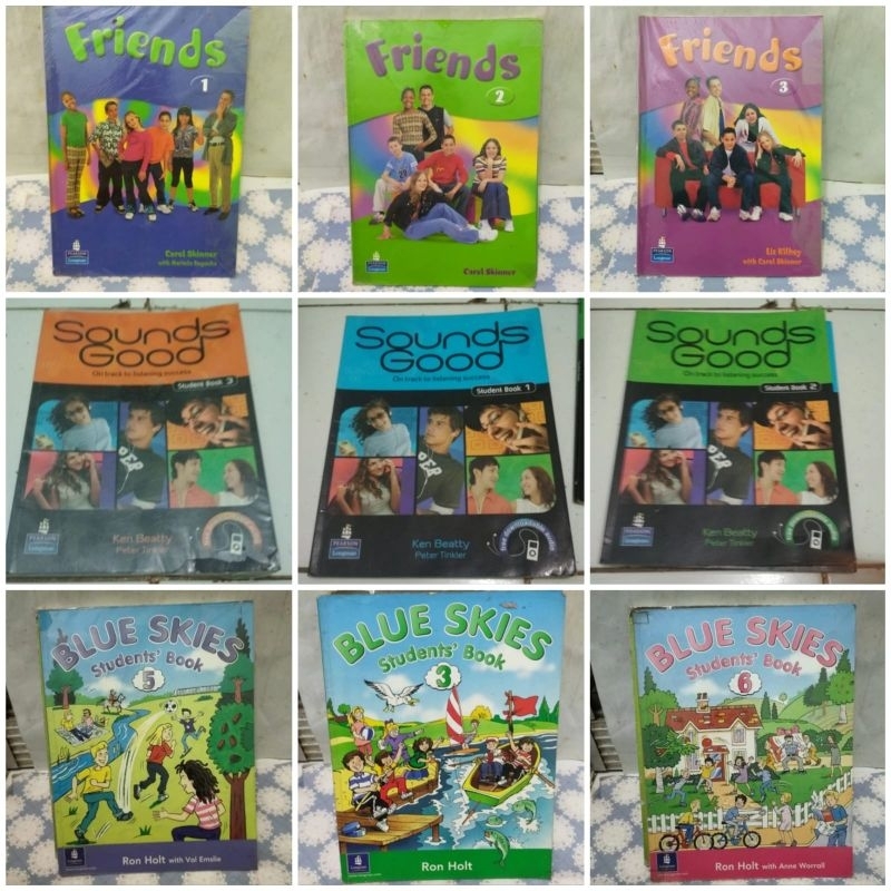 ORI SOUNDS GOOD STUDENT BOOK 1,2,3 / BLUE SKIES STUDENT BOOK / FRIENDS STUDENT BOOK