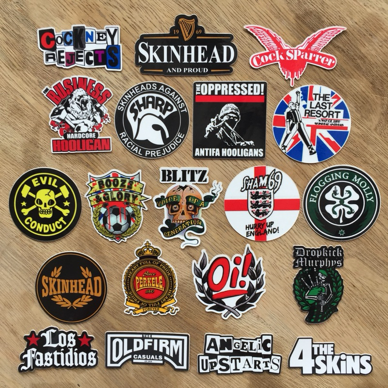 

Sticker Band Skinhead Oi! Street Punk Rock