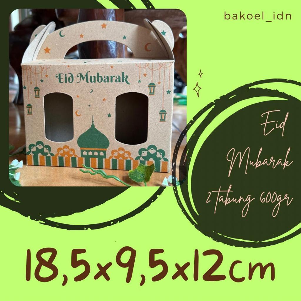 

Gable Box Dus Kraft Toples Tabung Kue 600 Isi2 Hampers Edisi Lebaran