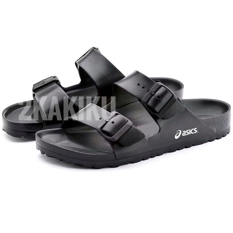 Sandal Slop Asics Pria Sendal Slip On Cowok Karet Terbaru