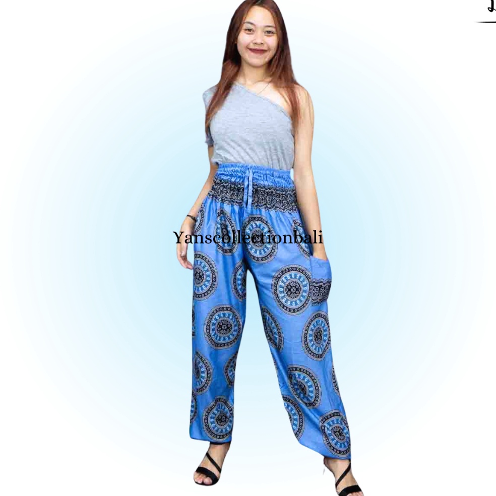 KODE X83A Celana pantai wanita harem aladin bawahan