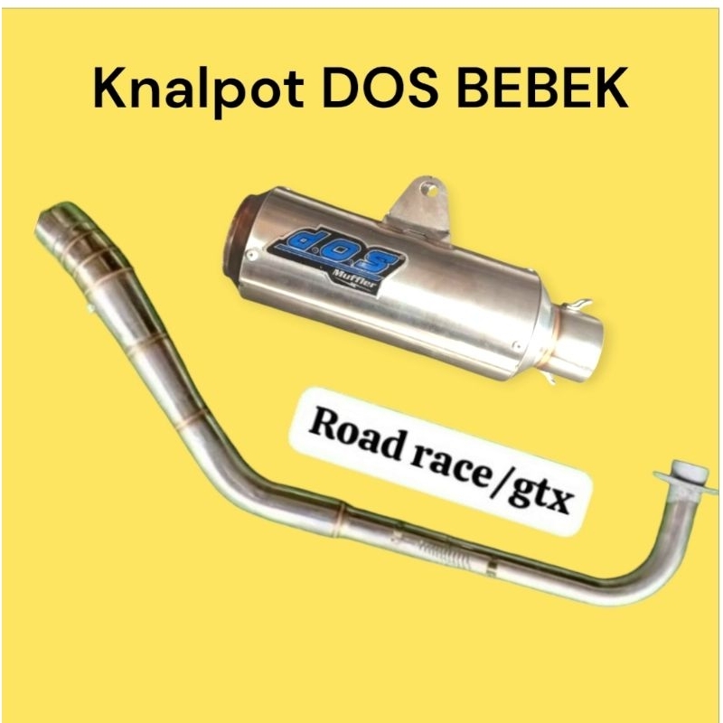KNALPOT DOS GP1 ALL BEBEK KNALPOT DOS JUPITER Z VEGA GRAND ASTREA KNALPOT ROAD RACE JUPITER Z ALL BE
