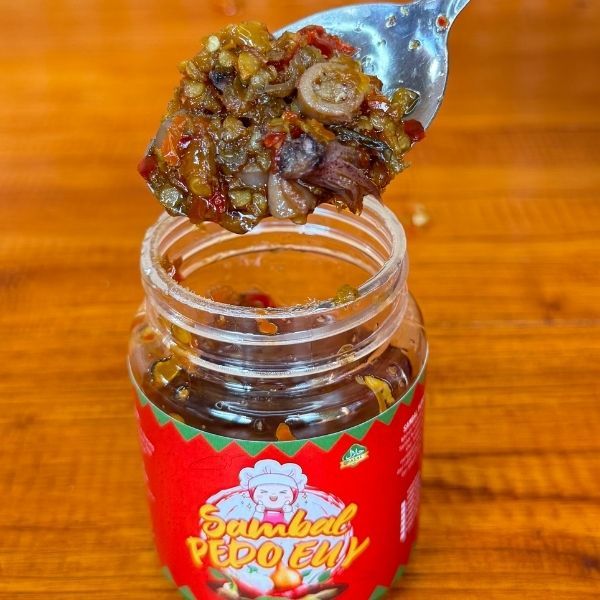 

Sambal Cumi PEDO EUY - Msksnsn Siap Saji Sambel cumi 150g